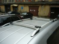 Аэродинамический багажник для Volkswagen Caddy Maxi (на рейлинги) (Фото 3)