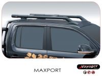 Рейлинги для Ford Ranger до -2012г. (Voyager, Турция), MAXPORT BLACK