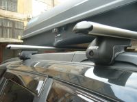 Багажник для Kia Sportage 3 с 2010г - на интегрированные рейлинги (аэродинамическая дуга) (Фото 1)