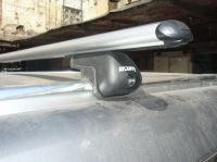 Багажник для Kia Sportage 3 с 2010г - на интегрированные рейлинги (аэродинамическая дуга) (Фото 4)