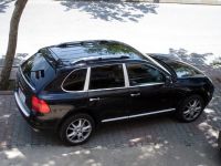 Рейлинги для Volkswagen Touareg 2007-2010гг (CAN, Турция) черные (Фото 4)