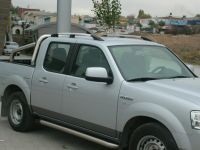 Рейлинги для Renault Traffic с 2006г-... длинная база (Voyager, Турция) черные, алюм.опоры (Фото 5)