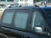 Рейлинги для Volkswagen Caddy I, 2004-2009 гг, (Voyager, Турция), пластиковые опоры (Фото 6)