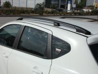 Рейлинги для Volkswagen Caddy II, 2010г - ... (Voyager, Турция), черные, алюм. опоры (Фото 3)