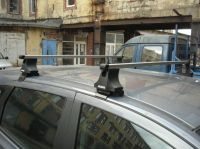Багажник для ВАЗ Калина седан, хетчбэк (прямоугольная дуга) (Фото 5)